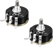 XYWHPGV WX112 4K7 Ohm Variable Resistors Single Turn Rotary Carbon Film Taper Potentiometer 2pcs(1ee2b ad4c1 7ae40 34bf7 cea7e 23b5a