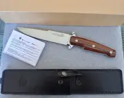 Viper Fate fixed survival knife, Cocobolo Wood Handle VT4005CB. Discontinued