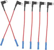 6pcs Car Fuse Holder Standard Circuit Car Fuse Holder Hardwire Kit Abs