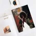 Soul Guide (Afro Melanin Grounded Queen) - Spiral Notebook (Ruled Line)