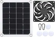 Solar Panel Monocrystalline Silicon USB Rechargeable Waterproof 10W Solar Charger Panel for Outdoor Activities Greenhouses Pet Houses Tree Houses Trailers 220 x 190mm