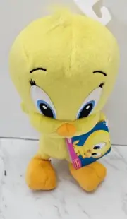 2002 Fisher Price 9” Looney Tunes Baby Tweety Plush - New Vintage - w/Tags