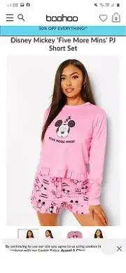 minnie/mickey pjs