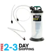 Automotive Fluid Extractor - 5.3L Capacity with Flexible Hoses and Safety Valve