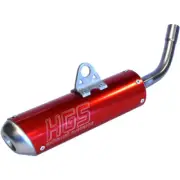 HGS KTM/Husqvarna/Gas Gas 50 SX/TC/MC 24-25 Red Silencer