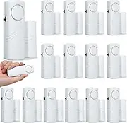 Youyole 16 Pieces Door Window Alarm for Home Security Bulk Wireless Door Window Alarm Sensors Anti Theft Security Burglar Bell for Safety, Doorbell, Office, House Safety Protection