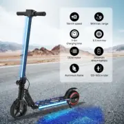 KIDS Electric Scooter 130W 16KM/H 8KM Range LED Light Folding Portable Ride