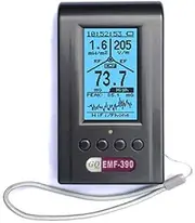 GQ Emf-390 Digital Emf Meter Rf Detector Detects Up to 10Ghz Real Time Data Logging