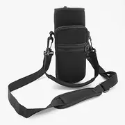 Water Bottle Carrier Bag, Water Bottle Pouch Hydration Carrier with Detachable Adjustable Shoulder Strap, Multi-Function Water Bottle Pouch for Hiking Travelling