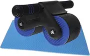 TOYANDONA Abdominal Muscle Wheel Ab Roller Exercise Equipment Home Fitness Tool Anti-slip and Quiet Random Color