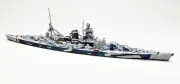 Neptun T1003B German Battleship Scharnhorst Camouflaged 1943 1/1250 Scale Model