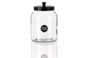 3L Large Glass Jar Airtight Lid Food Storage Kitchen Pantry Cookie Container