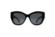 Ralph Lauren Sunglasses RL8175 500187 Shiny Black Dark Grey