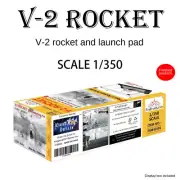Fivestarmaster FSM43501 1/350 V-2 Rocket W/Launching PadFrom Trumpeter 05634