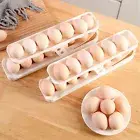 Tilt Design Egg Dispenser Egg Rack Capacity Fridge Slide Egg for Refrigerator