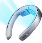 JISULIFE Portable Neck Fan Pro, 100 Speeds Bladeless Fan, Stepless Knob, LED...
