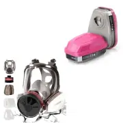 Gas Masks Survival Nuclear and Chemical with 40mm Activated Carbon Filter & 2...