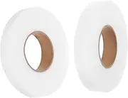 DOITOOL 2 Rolls Hemming Tape No Sew Seam Tape for Clothes Cotton Sewing Supplies Temporary Adhesive for Crafting and Repairs