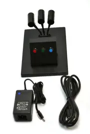 Color Mixing apparatus - 3 LED Lamps, Red, Blue, Green light - 10" x 16" base