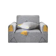 SOGA 1-Seater Geometric Sofa Cover