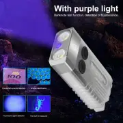 Led Flashlight Mini Highly Effective Uv Black Light Keychain with Adjustable