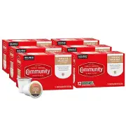Community Coffee Toasted Hazelnut Flavored 72 Count Coffee Pods Medium Roast ...