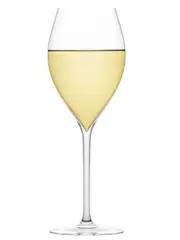 Plumm Handmade Vintage White A Wine Glasses, Set of 2
