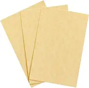 Relic Gold Parchment Paper – Great for Certificates, Menus and Wedding Invitations | 24lb Bond / 60lb Text / 90GSM | 11" x 17" (Ledger Size) Paper for Writing, Copy, Printing | 100 Sheets per Pack