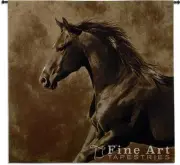 53x51 WESTWARD GALLOP HORSE Western Tapestry Wall Hanging