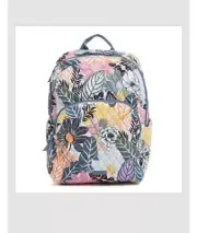 NWT Vera Bradley Essential Large Backpack Palm Floral