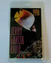 Jerry Garcia Band Backstage Pass Original 1990 Concert Solo Tour Grateful Dead