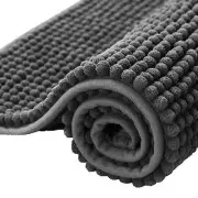 Bathroom Rugs Chenille Bath Rug Soft Short Plush Bath Mat Soft Shower Mat Wat...