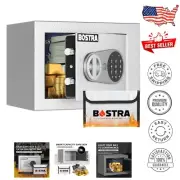 Compact Fireproof Safe with Keypad Lock & Fireproof Bag for Ultimate Security