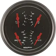 AUTO METER 1414 Designer Black Quad Gauge
