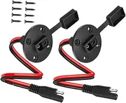 Yardwe Solar Panel Charger Connector Quick Connection Cable Charger Wire 8 Screws 0.5m