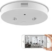 WiFi Hidden Spy Smoke Detector Camera,HD 1080P Wireless Security Spy Nanny Detector Camera with Night Vision/Motion Detection/Remote View for Home and Office