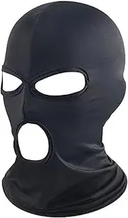 [WYSUMMER] 3 Hole Full Face Mask, Women Men Thin Balaclava Face Mask for Motorcycle Bike Hunting Cycling Cap Ski