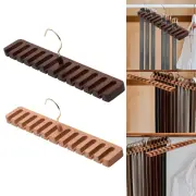 Organizer Storage Rack Rotating Wardrobe Accessory, Wooden Durable Portable