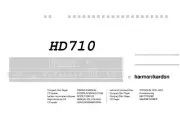 Harman Kardon HD710 CD Player Owners Instruction Manual