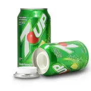 7'up CAN SAFE DIVERSION SAFE SECRET COMPARTMENT HIDDEN VALUABLES STASH CAN SAFE