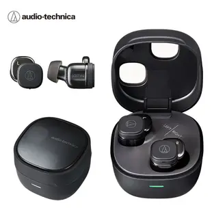 Audio-Technica ATH-SQ1TW2真無線耳機/ 黑色