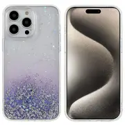 DFANS Starlight Shining Series For iPhone 15 Pro Cell Phone Cases PC+TPU Stylish Glittery Cover
