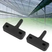 2PCS Greenhouse Window Fixing Parts Flat Pressure Nails