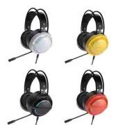 7.1 Surround Sound Gaming Headset with Noise Cancelling Mic RGB Light Headphones
