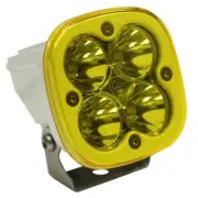 Baja Light Pod Each White Frame Squadron Sport Spot Pattern Amber Lens Universal