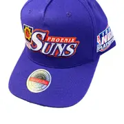 Phoenix Suns Hat - Purple Oh Word NBA Playoffs Stretch Snapback - Mitchell & Ness