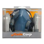 Safecorp Dust/Air Respirator Half Mask & P2 Set Protective Face Covering PPE