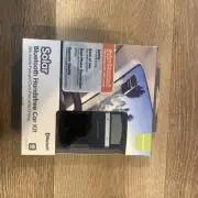 Brand New IOGEAR Solar Powered Bluetooth Hands-Free Car Kit (GBHFK231) Black