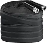 Leak-free Garden Hose, Ultra Flexible, Durable,non - expanding, lightweight for RV, Marine and Camper Hose,wear - resistant and multi - functional(50 FT)