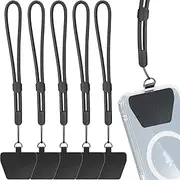 Cell Phone Lanyard, Adjustable Phone Wrist Strap with Phone Tether Tab fit iPhone and Most Cell Phone